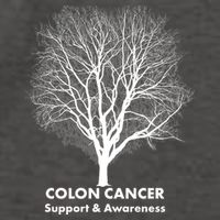 Colon Cancer Awareness Tree Vector Backpack