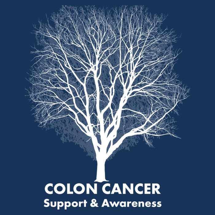 Colon Cancer Awareness Tree Cooling Performance Crew T-Shirt
