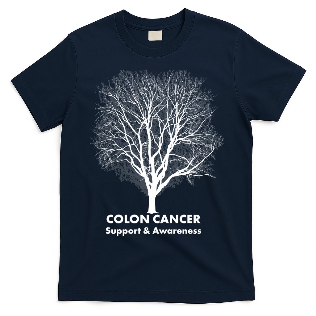 Colon Cancer Awareness Tree T-Shirt