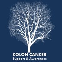Colon Cancer Awareness Tree Youth Performance Sprint T-Shirt