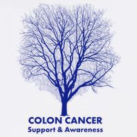 Colon Cancer Awareness Tree Garment-Dyed Sweatshirt