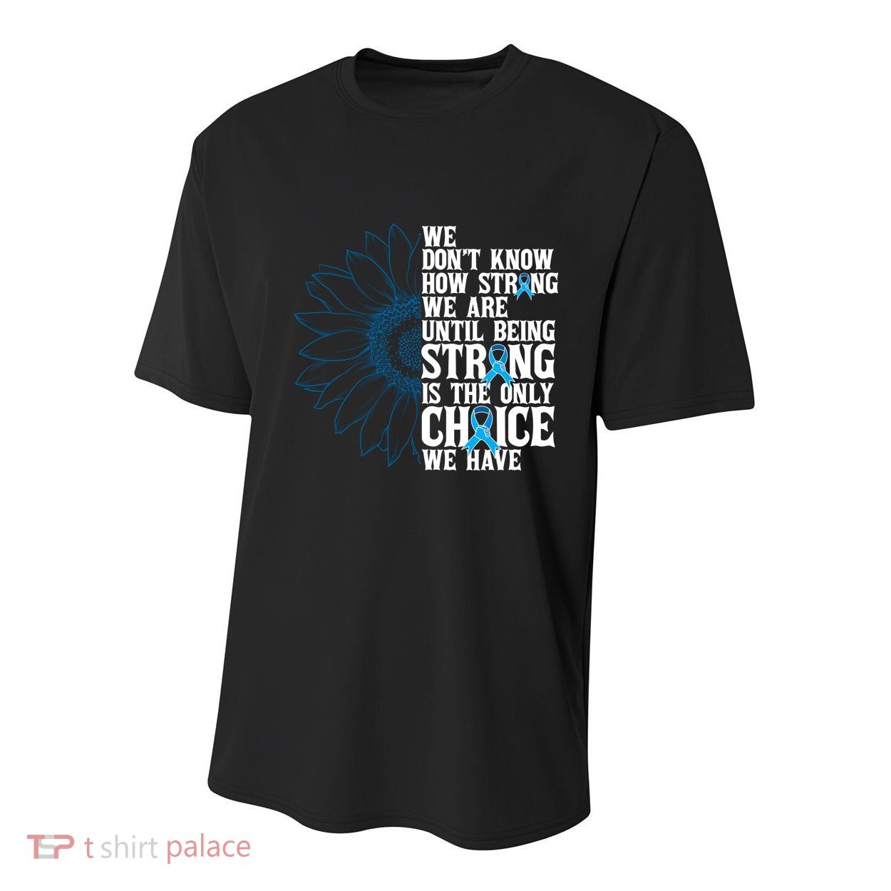 Colon Cancer Being Strong Is The Only Choice Youth Performance Sprint T-Shirt