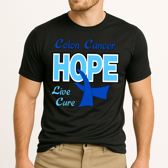 Colon Cancer Hope Live Cure Cooling Performance Crew T-Shirt