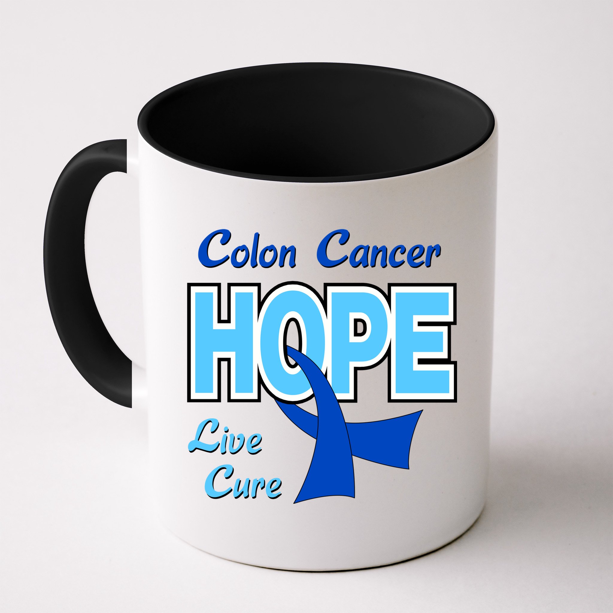 Colon Cancer Hope Live Cure Mug