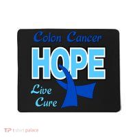 Colon Cancer Hope Live Cure Mousepad