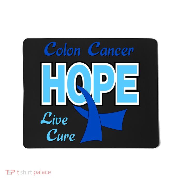 Colon Cancer Hope Live Cure Mousepad