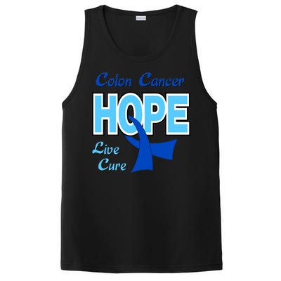 Colon Cancer Hope Live Cure PosiCharge Competitor Tank