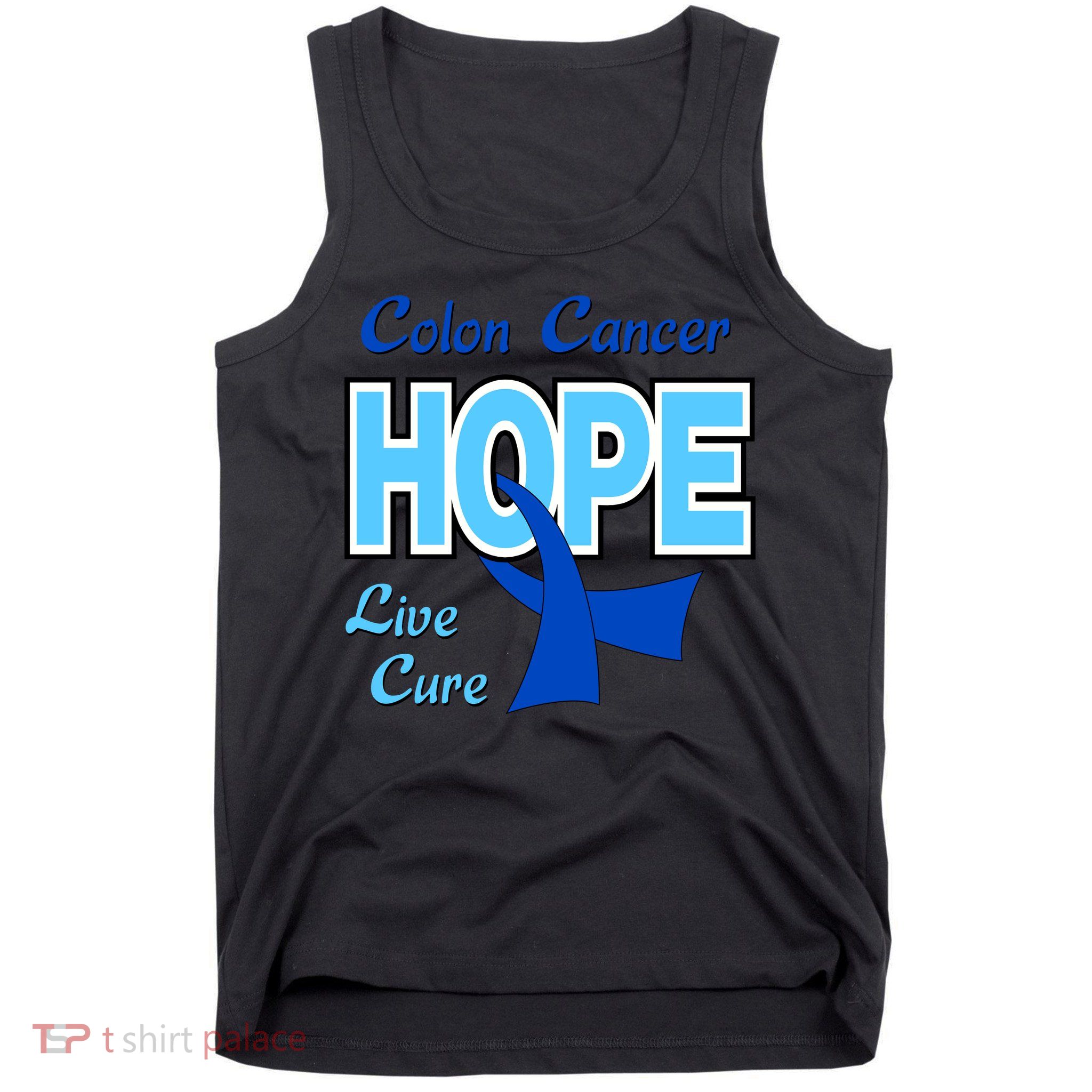 Colon Cancer Hope Live Cure Tank Top