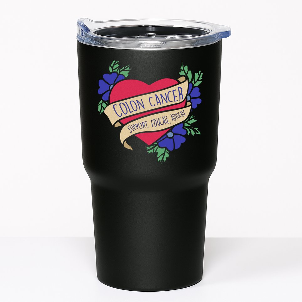 Colon Cancer Support Educate Advocate Tumbler