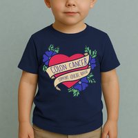 Colon Cancer Support Educate Advocate Toddler T-Shirt
