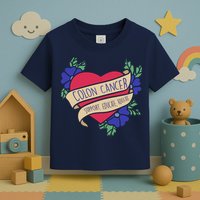 Colon Cancer Support Educate Advocate Toddler T-Shirt
