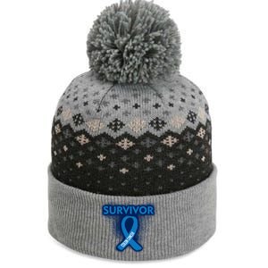 Colon Cancer Survivor The Baniff Cuffed Pom Beanie