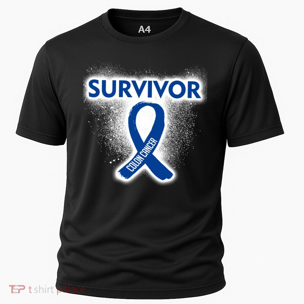 Colon Cancer Survivor Cooling Performance Crew T-Shirt