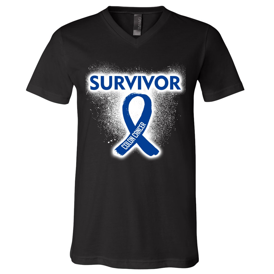 Colon Cancer Survivor V-Neck T-Shirt