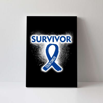 Colon Cancer Survivor Canvas