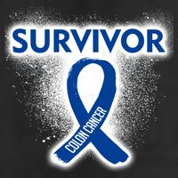 Colon Cancer Survivor Adult Drive Performance Visor