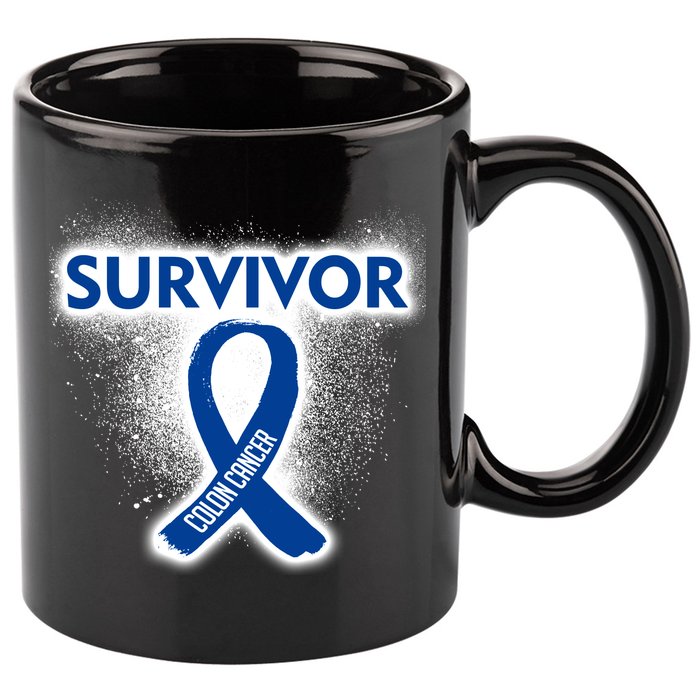 Colon Cancer Survivor 11oz C Handle Ceramic Mug