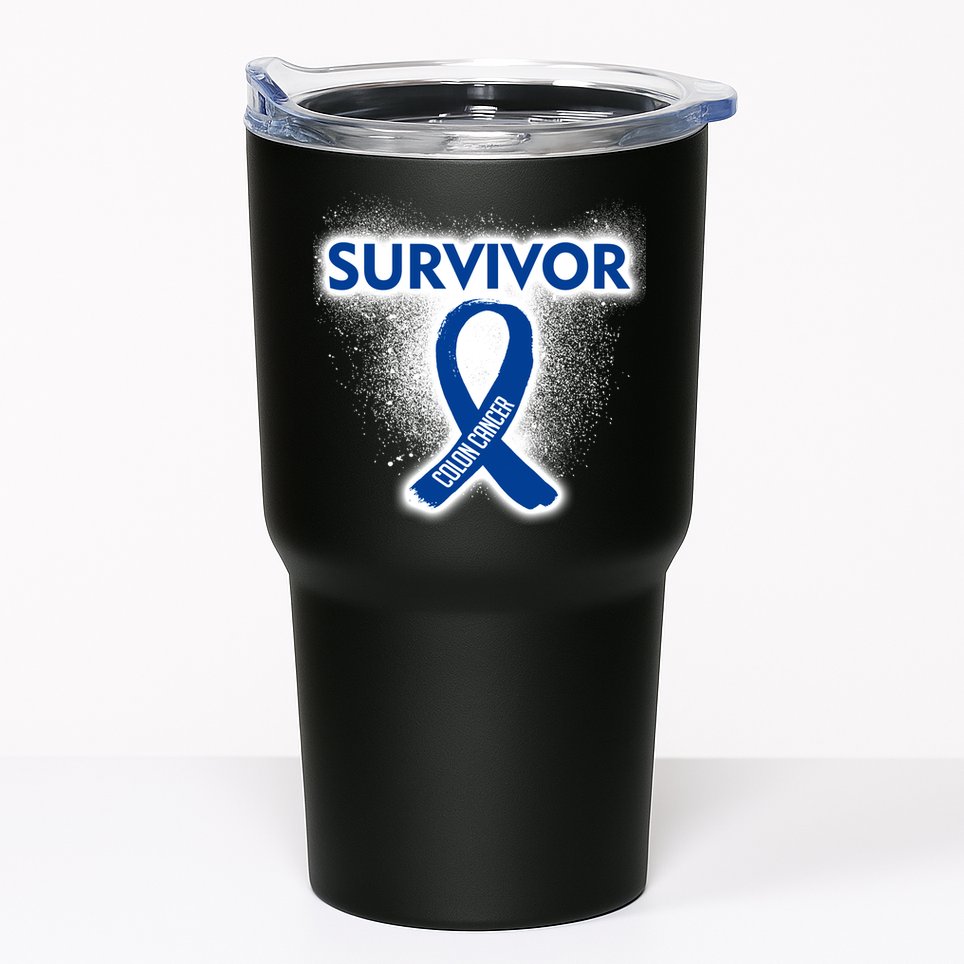 Colon Cancer Survivor Tumbler