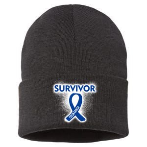 Colon Cancer Survivor Sustainable Knit Beanie