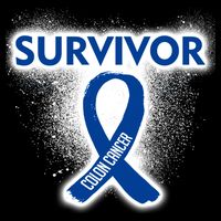 Colon Cancer Survivor Tie-Dye T-Shirt