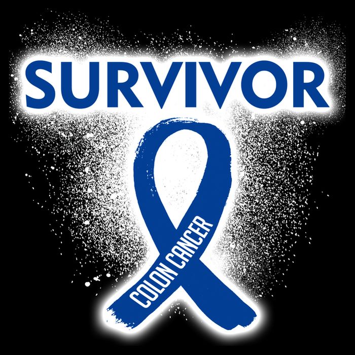 Colon Cancer Survivor Tie-Dye T-Shirt