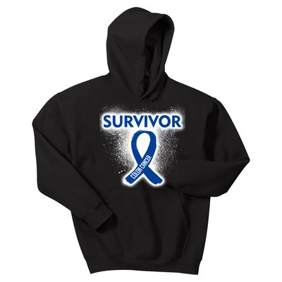 Colon Cancer Survivor Kids Hoodie