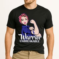 Colon Cancer Unbreakable Warrior Cooling Performance Crew T-Shirt