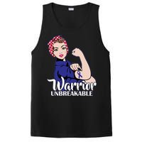 Colon Cancer Unbreakable Warrior PosiCharge Competitor Tank