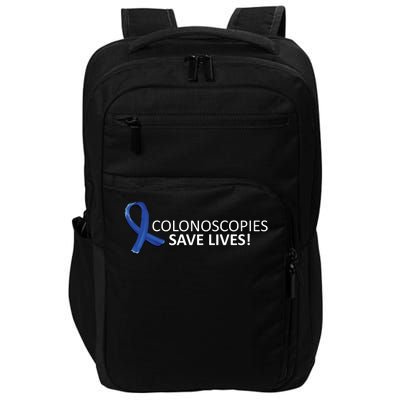 Colonoscopies Save Lives Colon Cancer Awareness Impact Tech Backpack