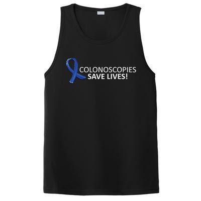 Colonoscopies Save Lives Colon Cancer Awareness PosiCharge Competitor Tank