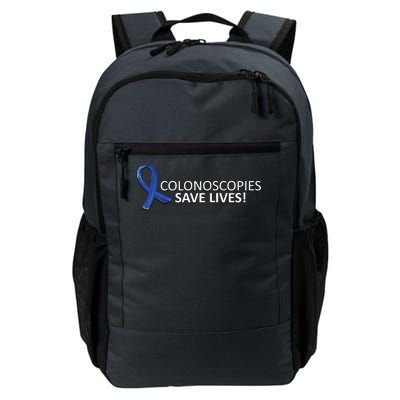 Colonoscopies Save Lives Colon Cancer Awareness Daily Commute Backpack