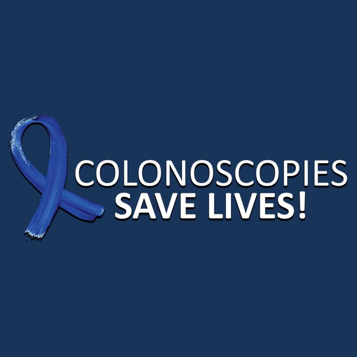Colonoscopies Save Lives Colon Cancer Awareness 7 Panel Mesh Trucker Snapback Hat