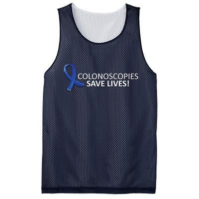 Colonoscopies Save Lives Colon Cancer Awareness Mesh Reversible Basketball Jersey Tank