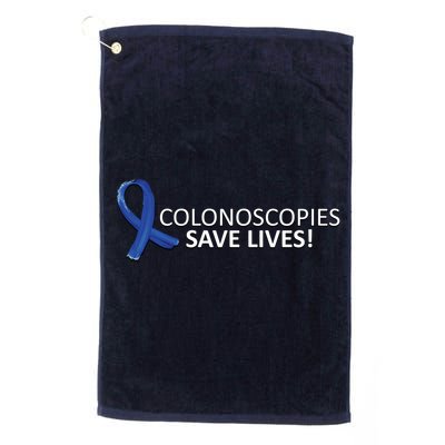 Colonoscopies Save Lives Colon Cancer Awareness Golf Towel