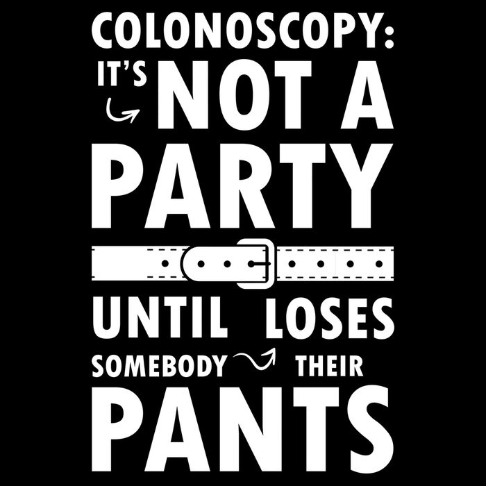 Colonoscopy Its Not A Party Until Somebody Loses 7-Panel Snapback Hat