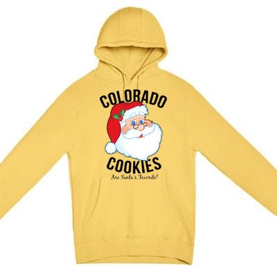 Colorado Cookies Are Santa's Favorite Premium Pullover Hoodie