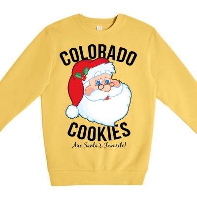 Colorado Cookies Are Santa's Favorite Premium Crewneck Sweatshirt