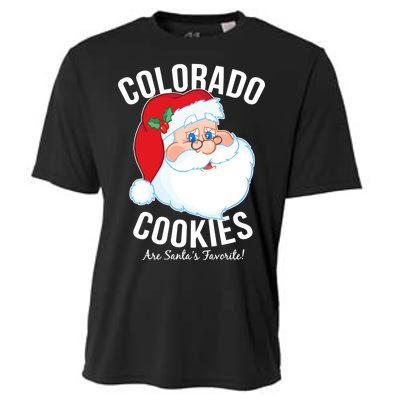 Colorado Cookies Are Santa's Favorite Cooling Performance Crew T-Shirt