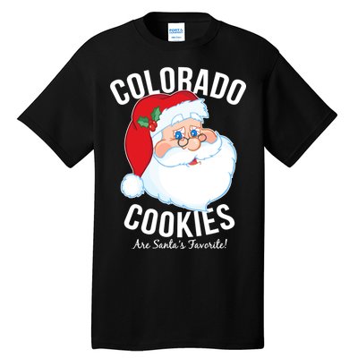 Colorado Cookies Are Santa's Favorite Tall T-Shirt