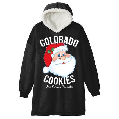 Colorado Cookies Are Santa's Favorite Hooded Wearable Blanket