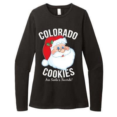 Colorado Cookies Are Santa's Favorite Womens CVC Long Sleeve Shirt