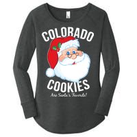 Colorado Cookies Are Santa's Favorite Women's Perfect Tri Tunic Long Sleeve Shirt