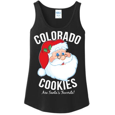 Colorado Cookies Are Santa's Favorite Ladies Essential Tank