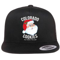 Colorado Cookies Are Santa's Favorite Flat Bill Trucker Hat