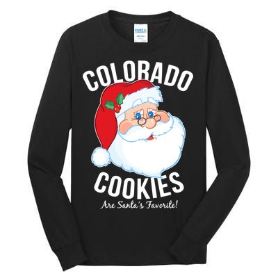 Colorado Cookies Are Santa's Favorite Tall Long Sleeve T-Shirt