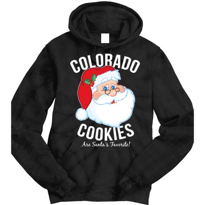 Colorado Cookies Are Santa's Favorite Tie Dye Hoodie