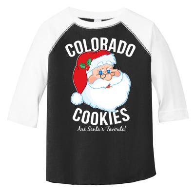 Colorado Cookies Are Santa's Favorite Toddler Fine Jersey T-Shirt