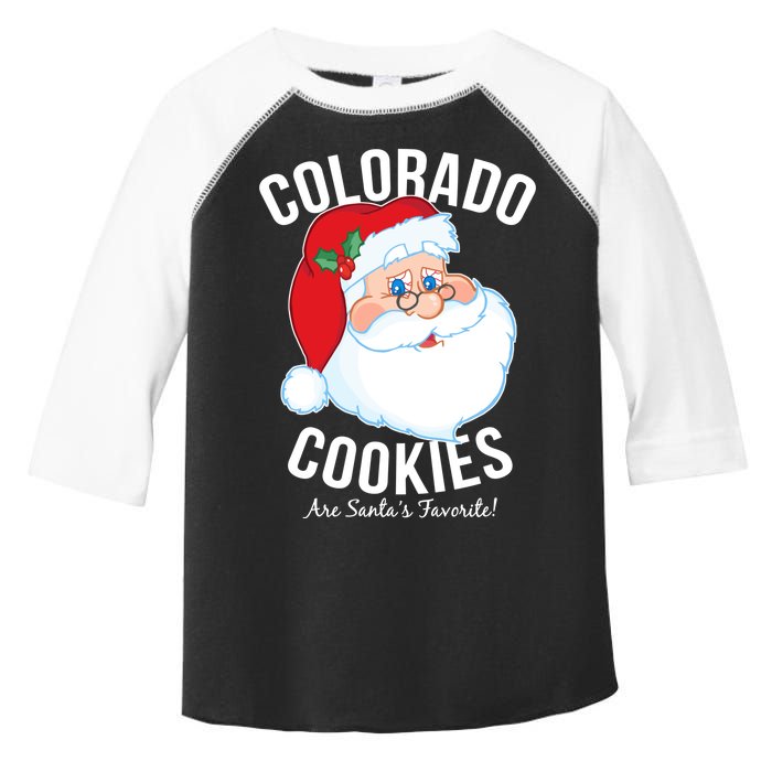 Colorado Cookies Are Santa's Favorite Toddler Fine Jersey T-Shirt