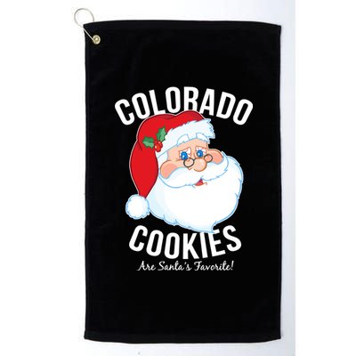 Colorado Cookies Are Santa's Favorite Platinum Collection Golf Towel