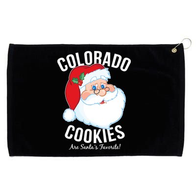 Colorado Cookies Are Santa's Favorite Grommeted Golf Towel